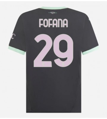 AC Milan Youssouf Fofana #29 Replika Tredjetrøje 2024-25 Kortærmet